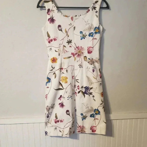 Donna Ricco White Floral Dress - Picture 6 of 6